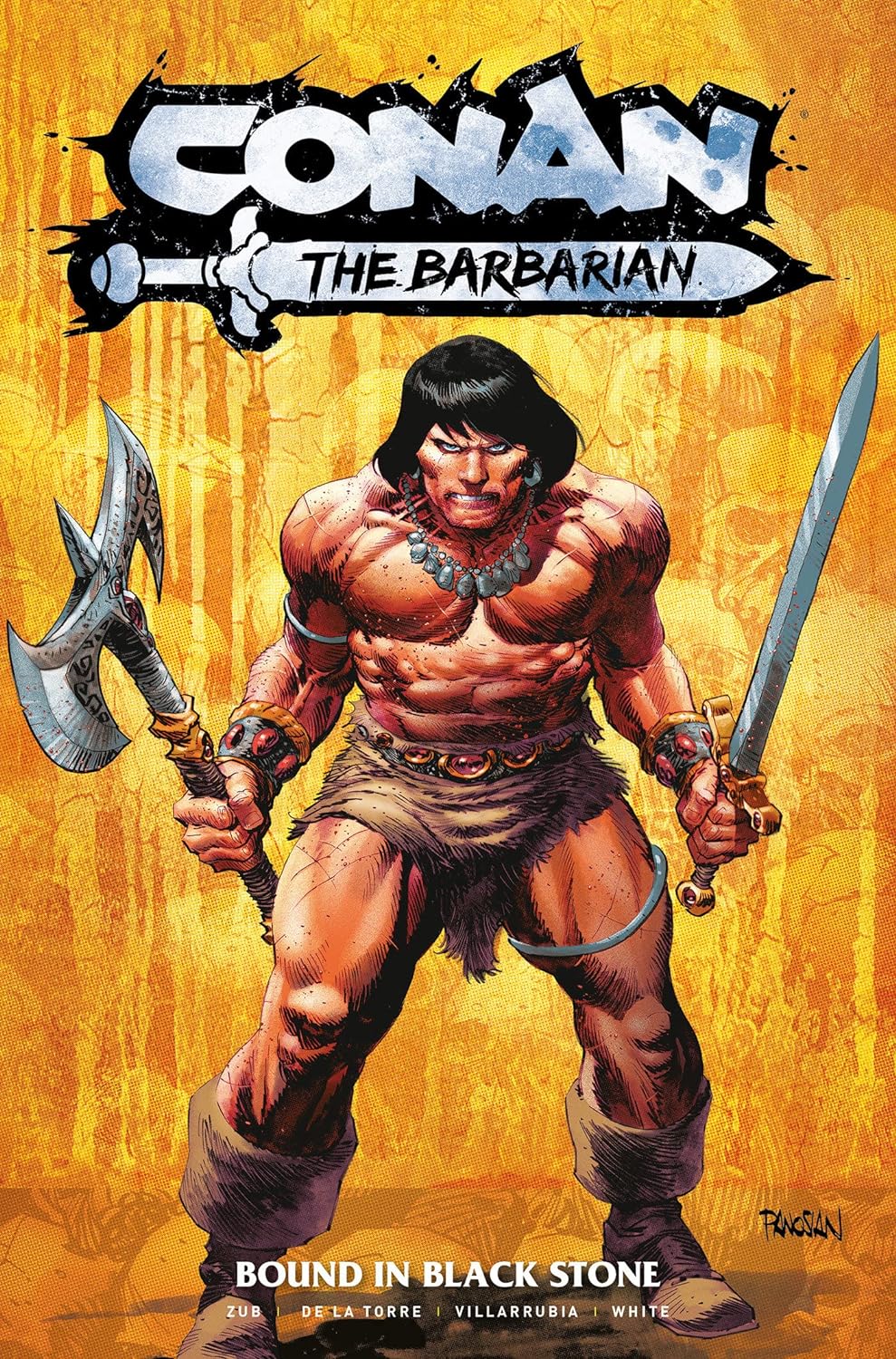 CONAN THE BARBARIAN: BOUND IN BLACK STONE – graphic&nbsp;novel